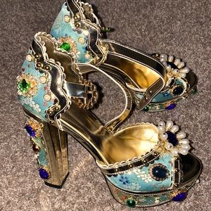 Mint Azalea Wang Victoria Heels